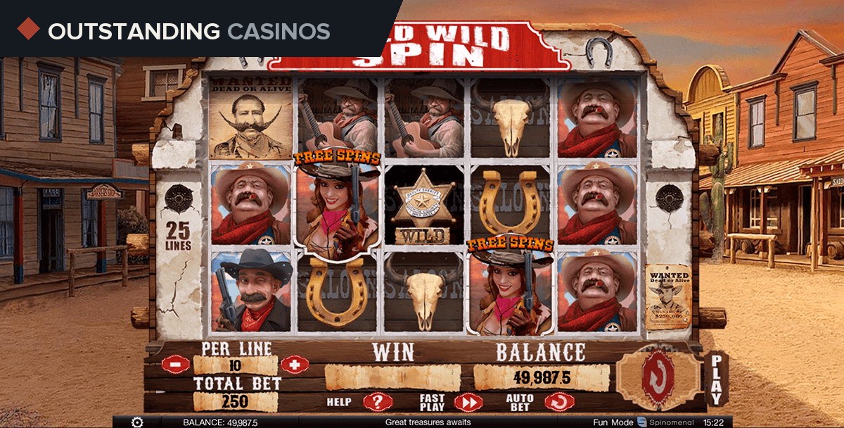 Play Wild Wild Spin By Spinomenal