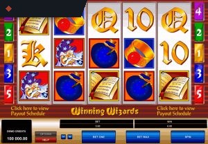 Winning Wizards by Microgaming