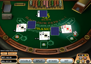 21 Burn Blackjack By BetSoft