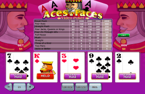 Aces and Faces By PlayTech