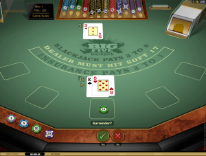 Big 5 Blackjack Gold By Microgaming