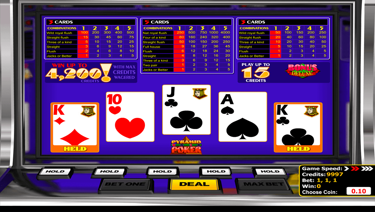 Play Bonus Deluxe By BetSoft