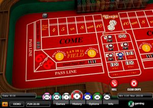 Craps By 1X2gaming