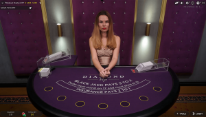 Diamond VIP Live Blackjack By Evolution Gaming