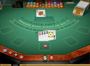 European Blackjack Gold By Microgaming
