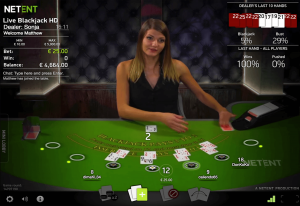 Live Blackjack By NetEnt