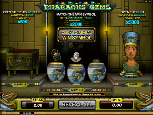 Pharoah’s Gems By Microgaming