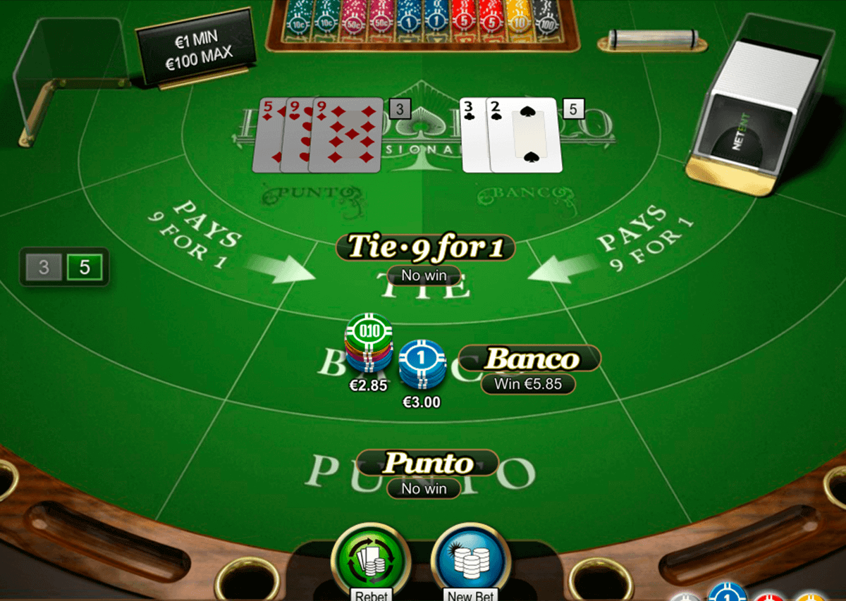 Play Punto Banco™ Pro Series By NetEnt