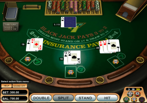 Super 7 BlackJack By BetSoft