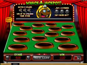 Whack a Jackpot By Microgaming
