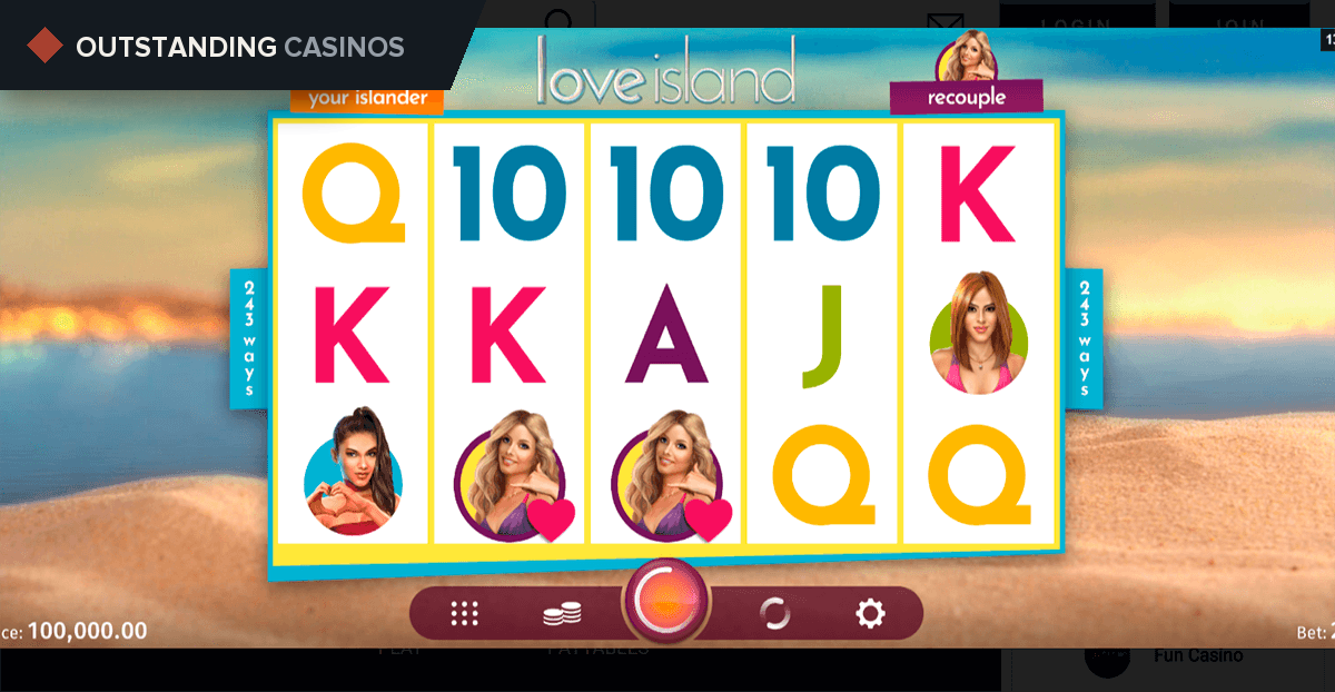 Play Love Island by Microgaming