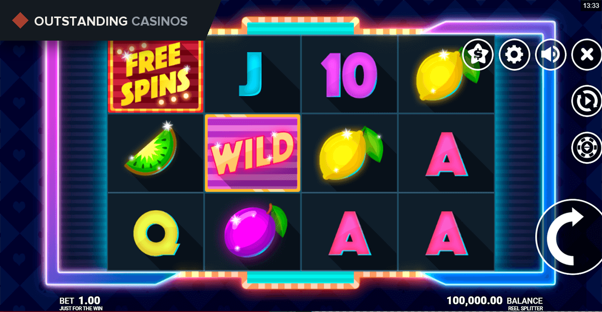 Play Reel Splitter by Microgaming
