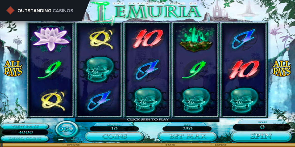 Play The Forgotten Land of Lemuria by Microgaming