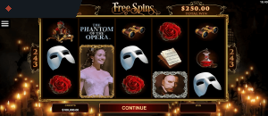 The Phantom of the Opera by Microgaming