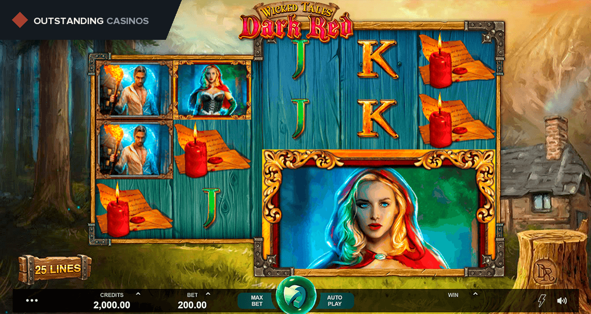 Play Wicked Tales: Dark Red by Microgaming