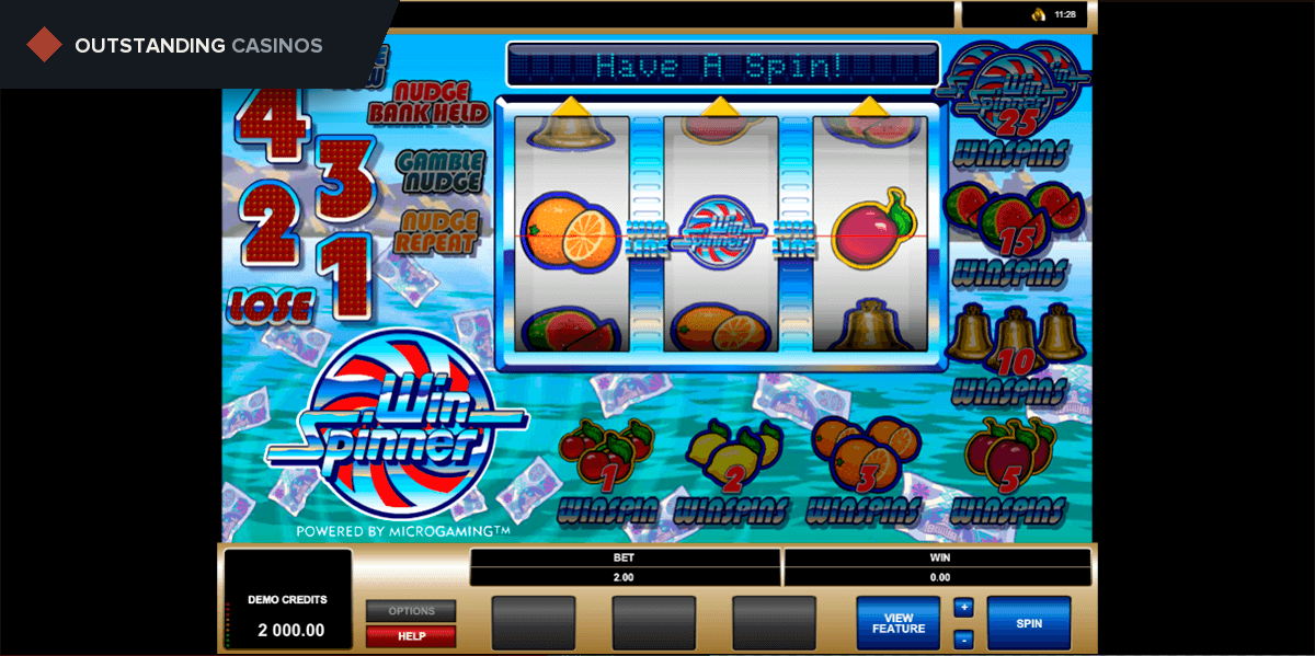 Play Win Spinner by Microgaming